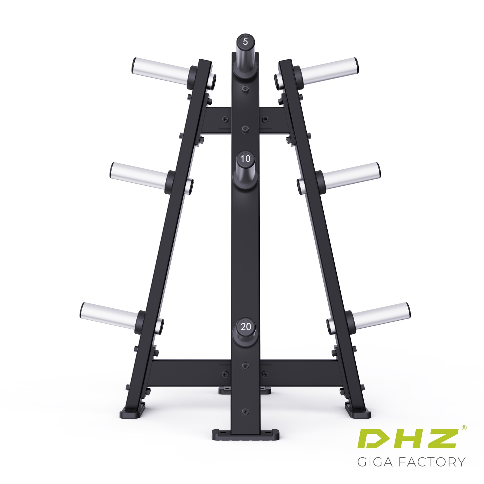 A625 Vertical Plate Tree/Disc Plate Rack (DHZ FITNESS BRAND)