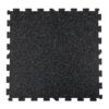 SJ-B09T/SJB09T Interlocking Rubber Floor Mat (white dots) 1000mm*1000mm*5mm