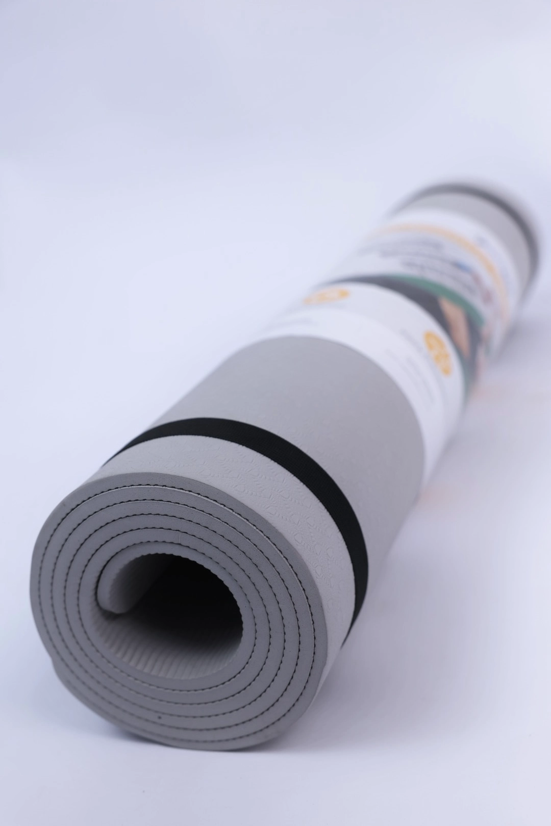 SP2000YG YOGA MAT (6MM)-GREY - Image 6