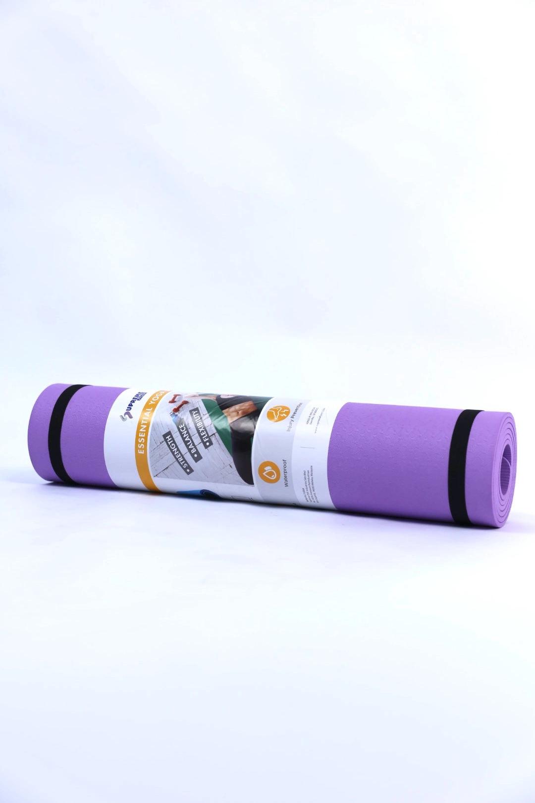 SP2000YG YOGA MAT (6MM)-PURPLE - Image 5