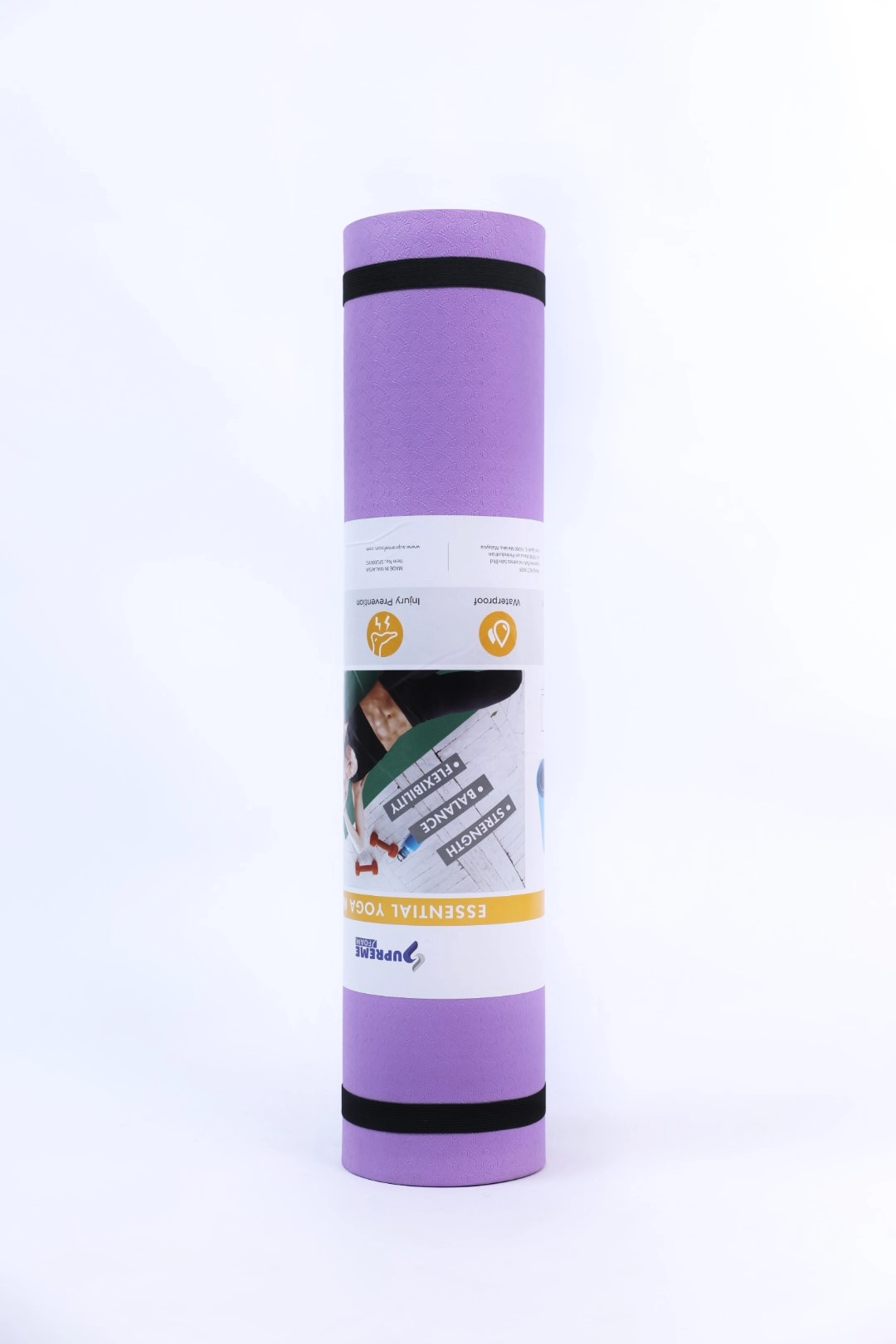SP2000YG YOGA MAT (6MM)-PURPLE - Image 6