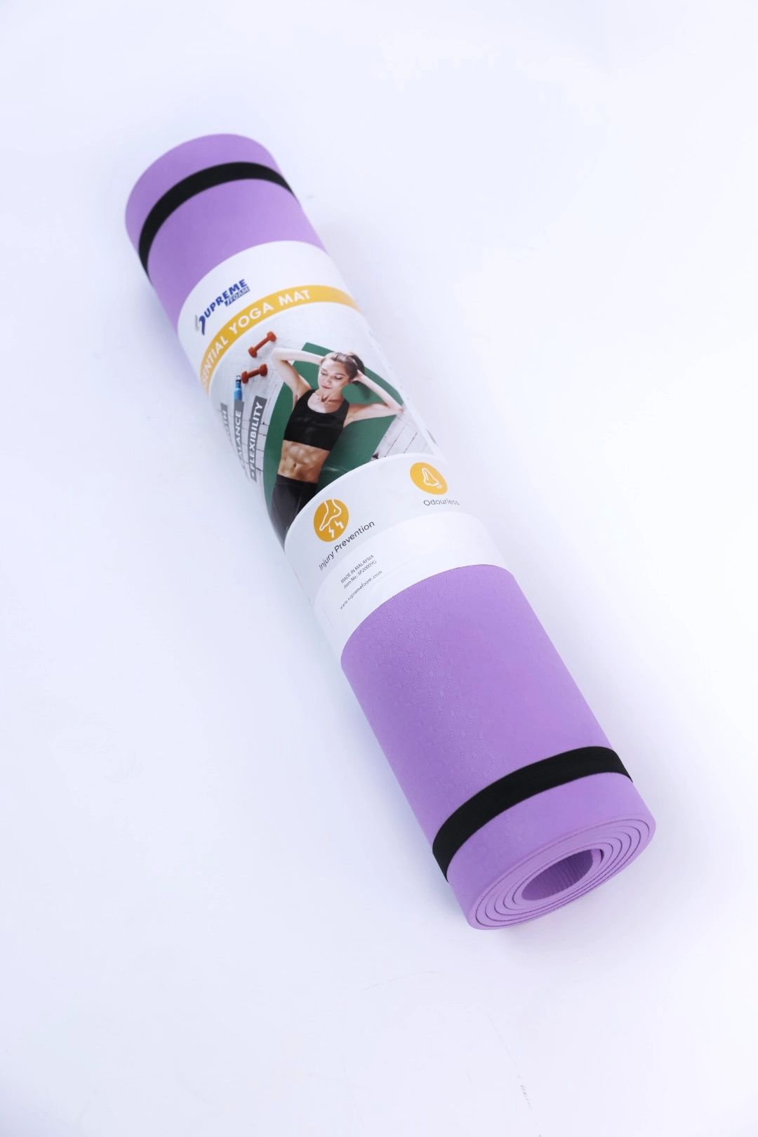 SP2000YG YOGA MAT (6MM)-PURPLE - Image 7