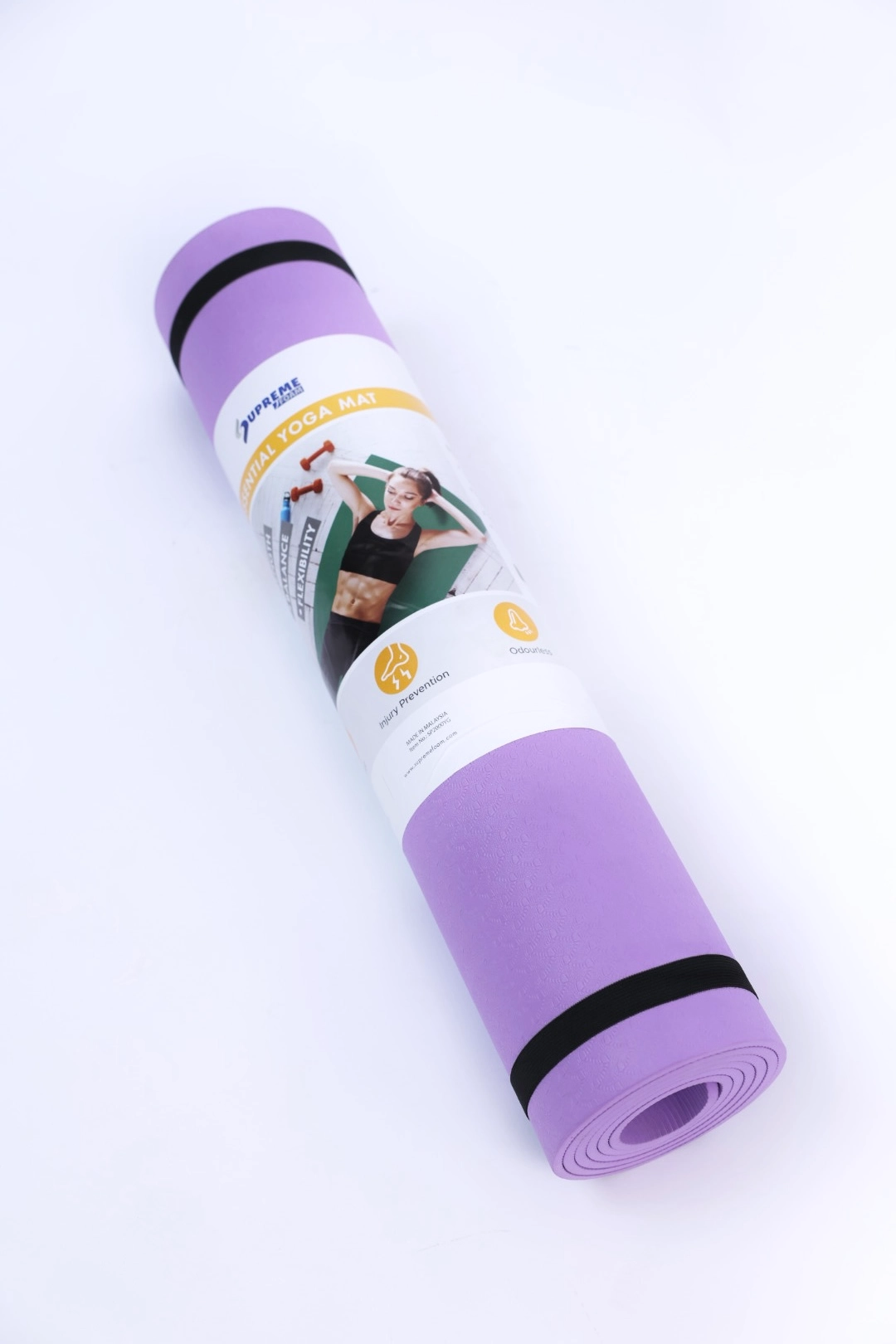SP2000YG YOGA MAT (6MM)-PURPLE - Image 4